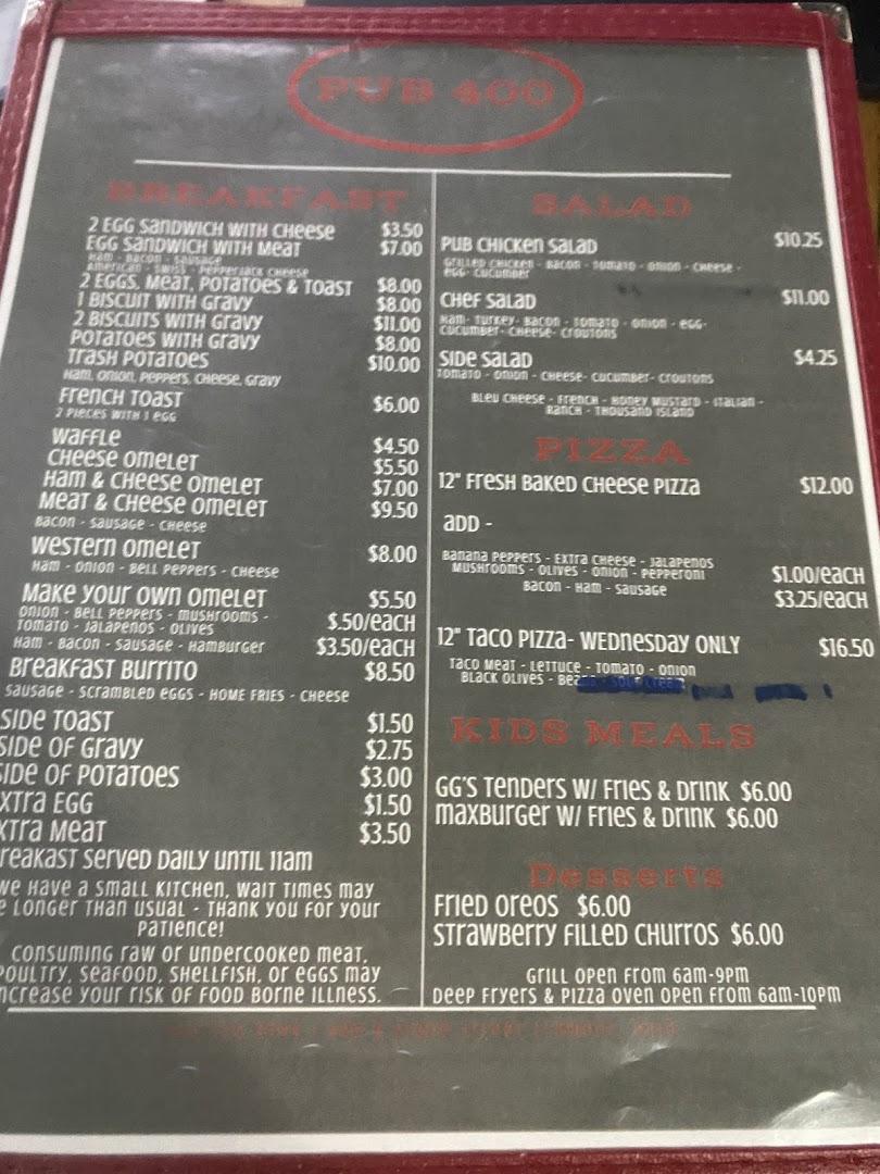Pub 400 - Fremont, OH